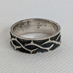 James Avery Crown of Thorns Ring - Sterling Silver - Size 10